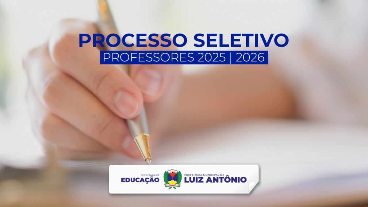 Processo Seletivo Professores 2025 | 2026